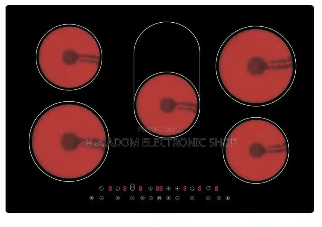 Midea 5 Burner Cooker Hob With Touch Control