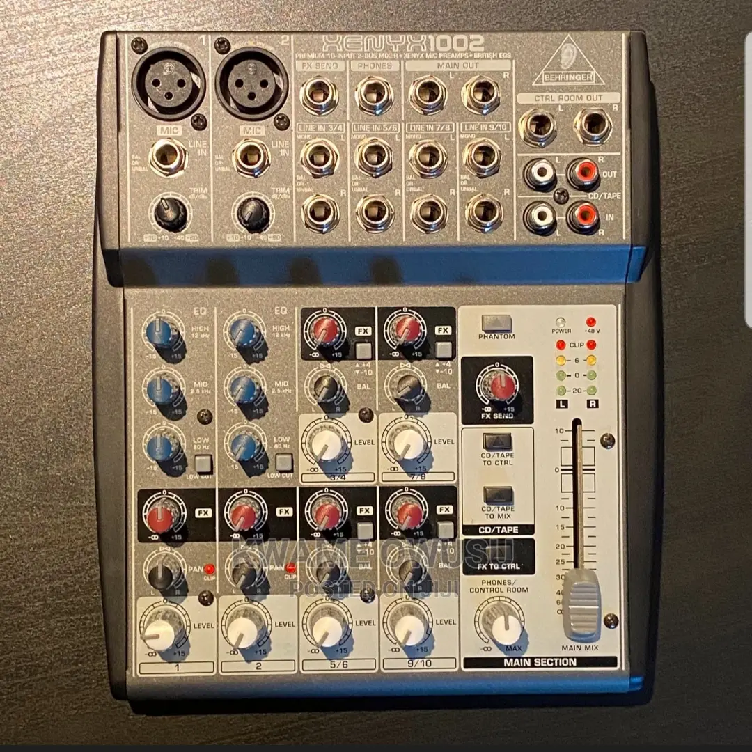 Behringer XENYX 1002 Studio Mixer