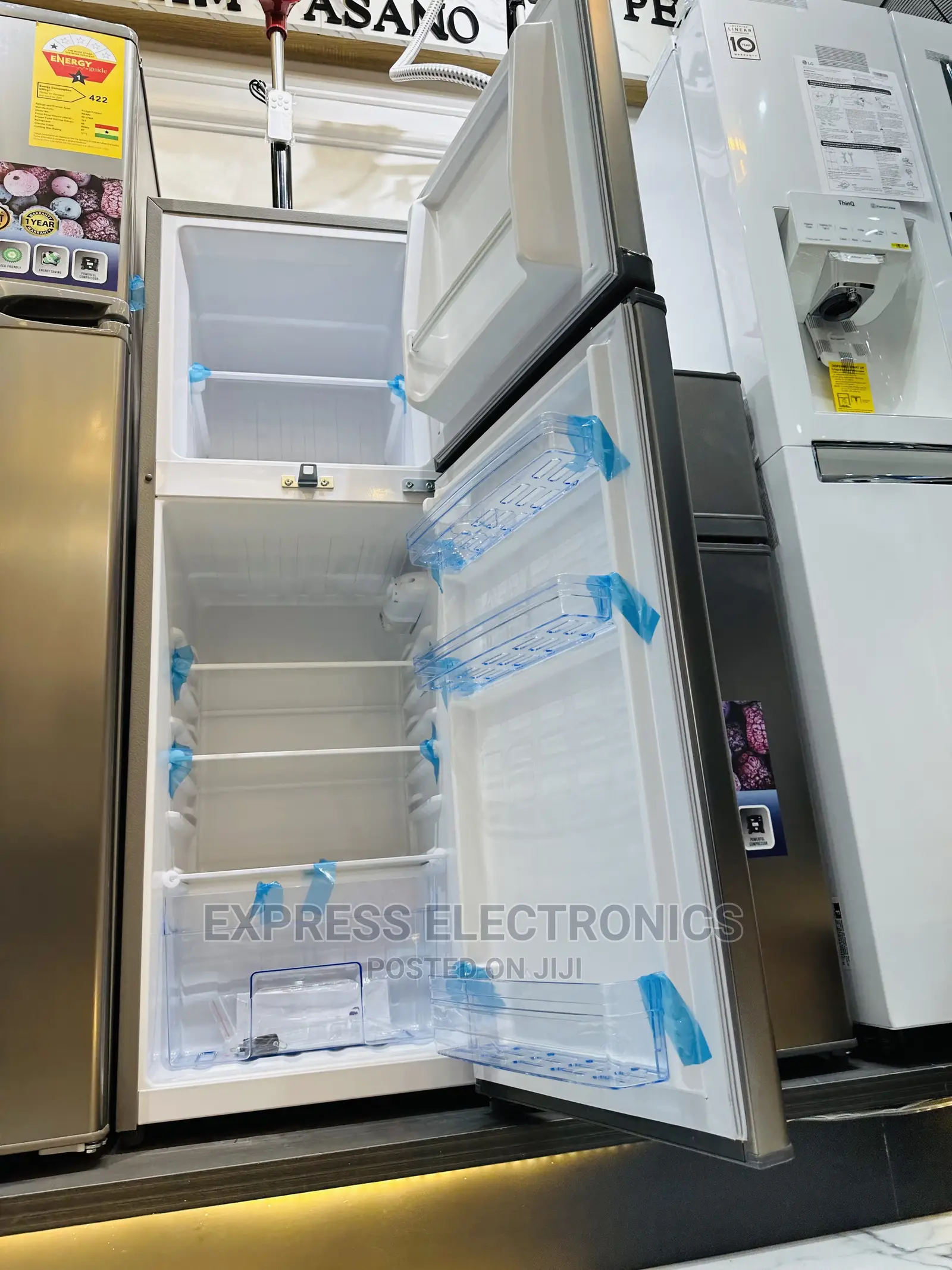 RF-271IX (166 Liters) Rainbow Fridge Top Freezer