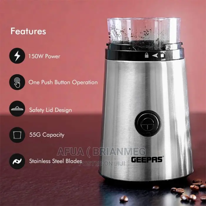 Uk Geepas Coffee and Spice Electric Grinder( Slightly Used)