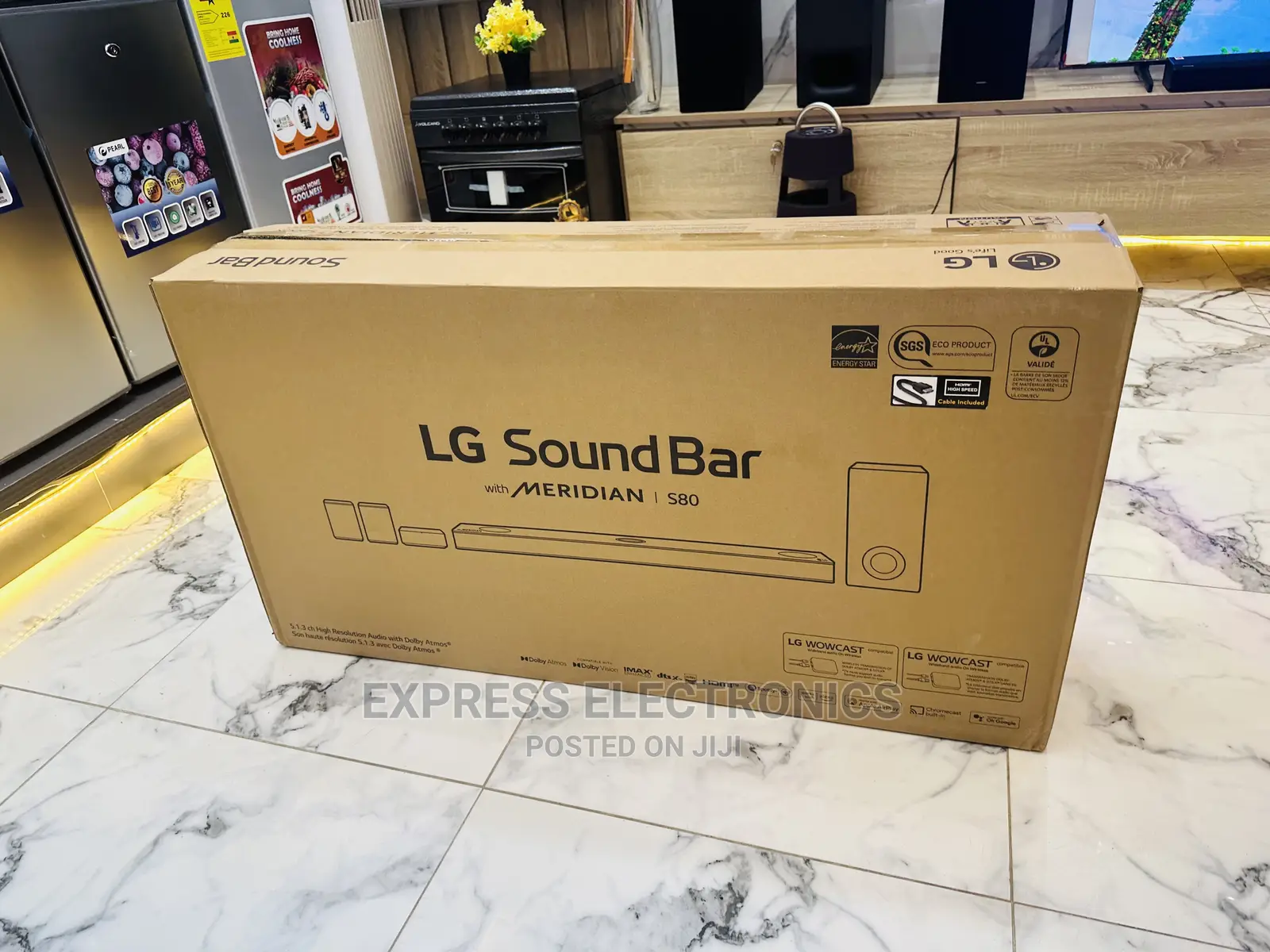 S80QR LG Delivers Theater Quality Audio Soundbar System
