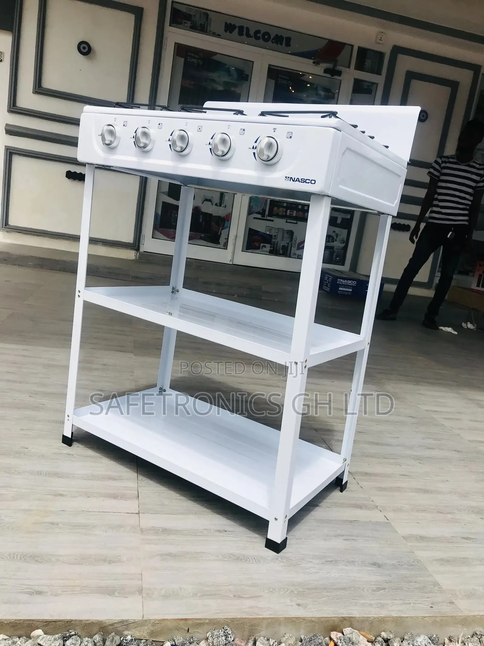 Nasco 4burner Gas Stove With Stand