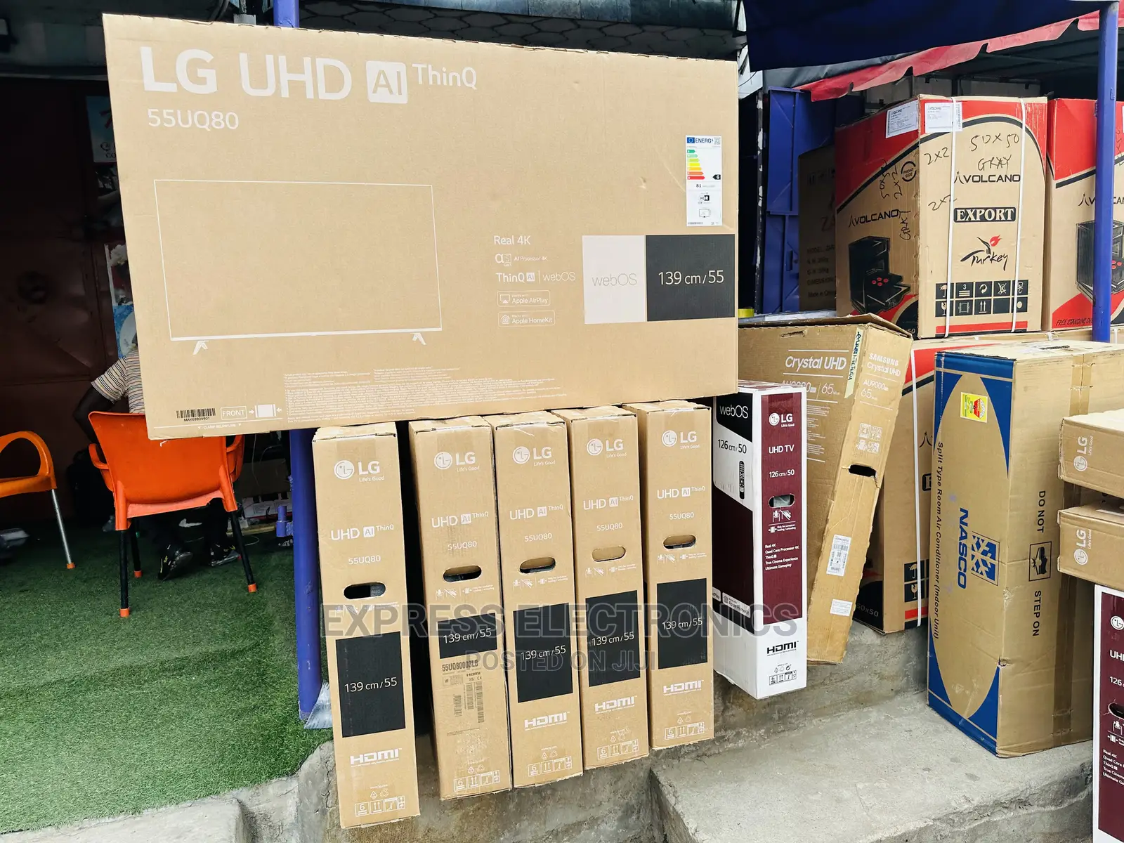 Unlimited Experience UHD Smart LG 55UQ80003