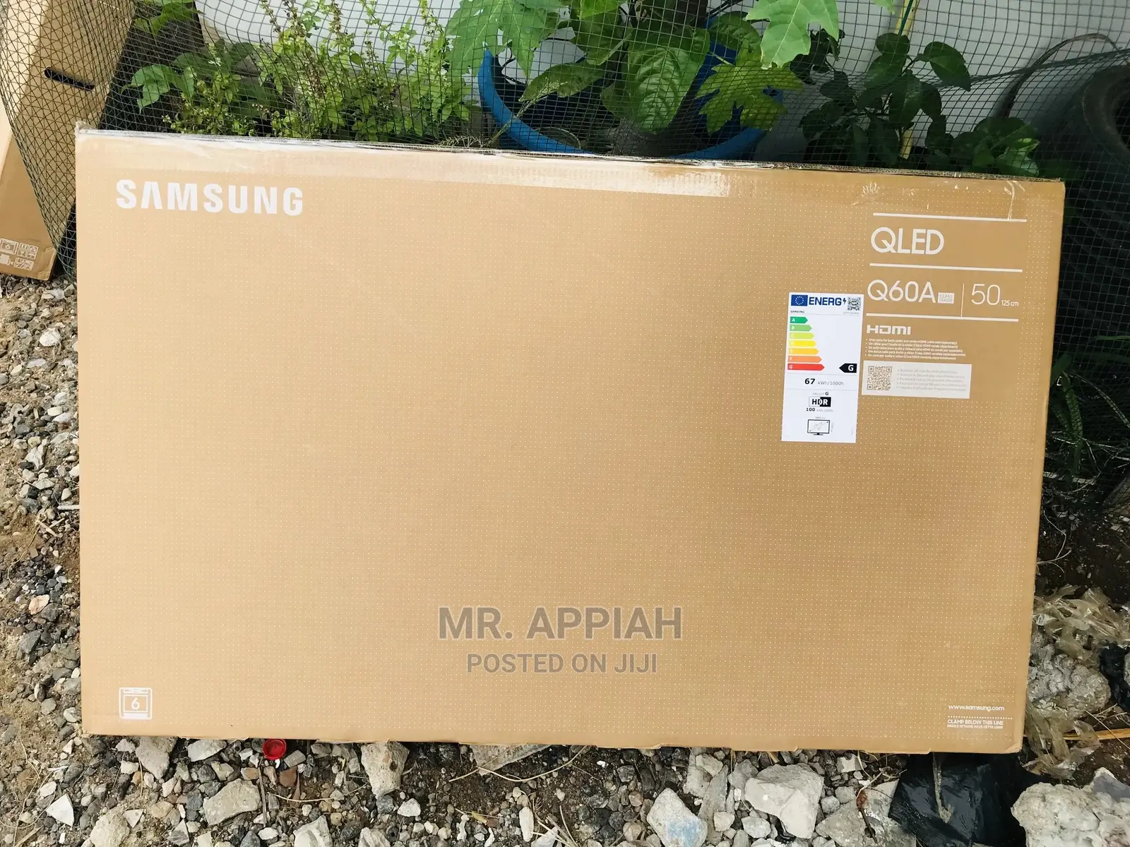 Newly Samsung Qlad Television 50Q60A.