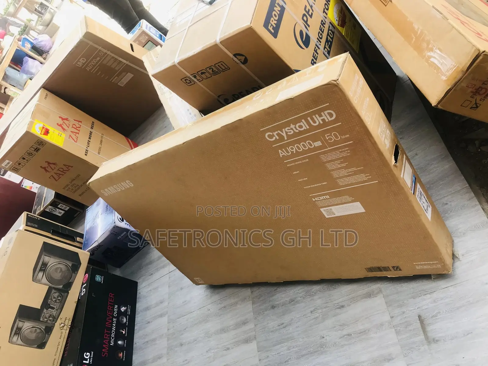 50” Au9000 Crystal Uhd Hdr Smart TV