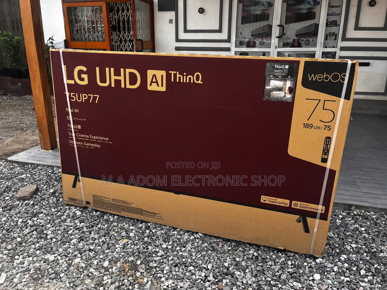 Lg 75” Led Tv UHD 