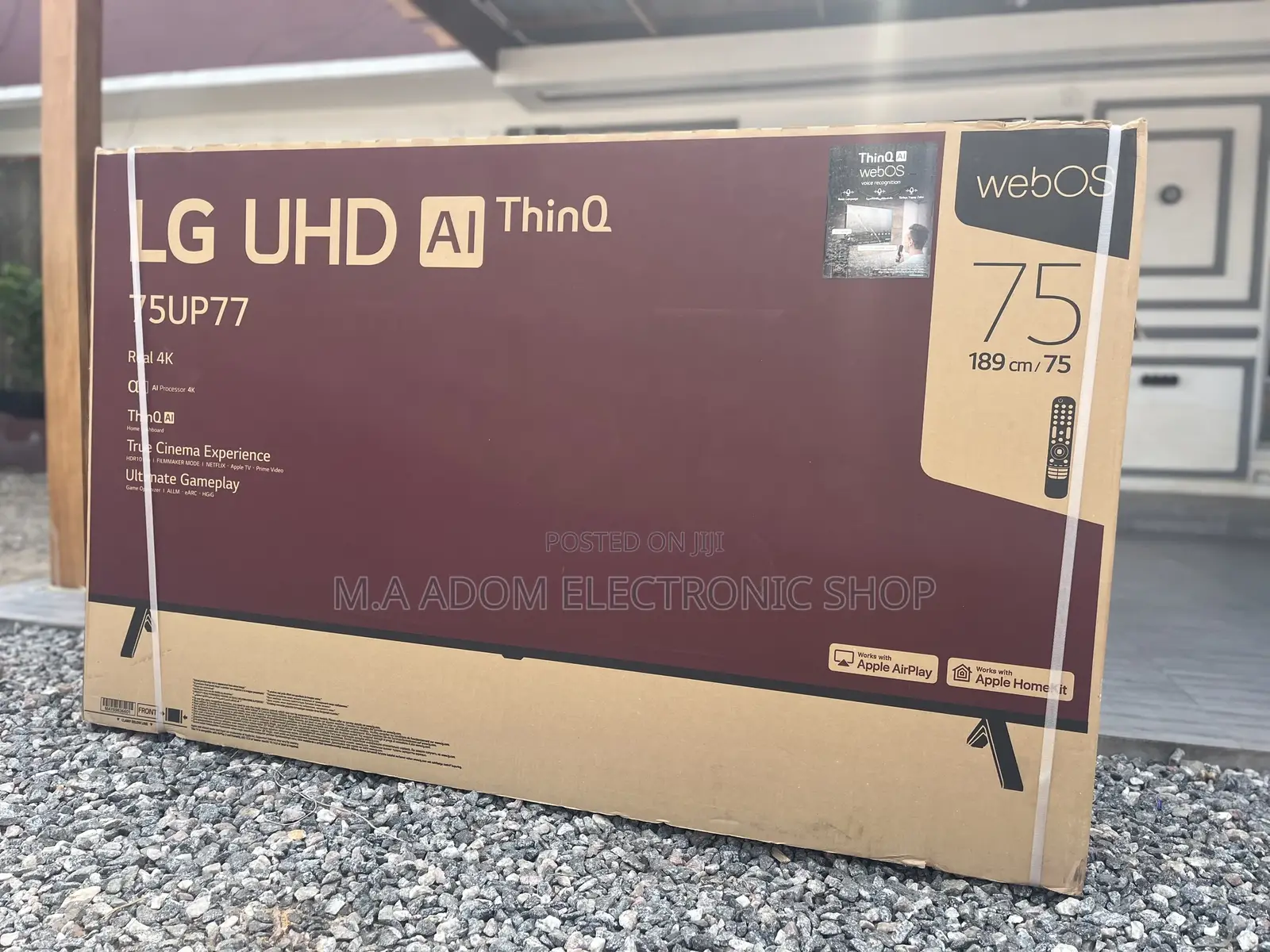 Lg 75” Led Tv UHD 