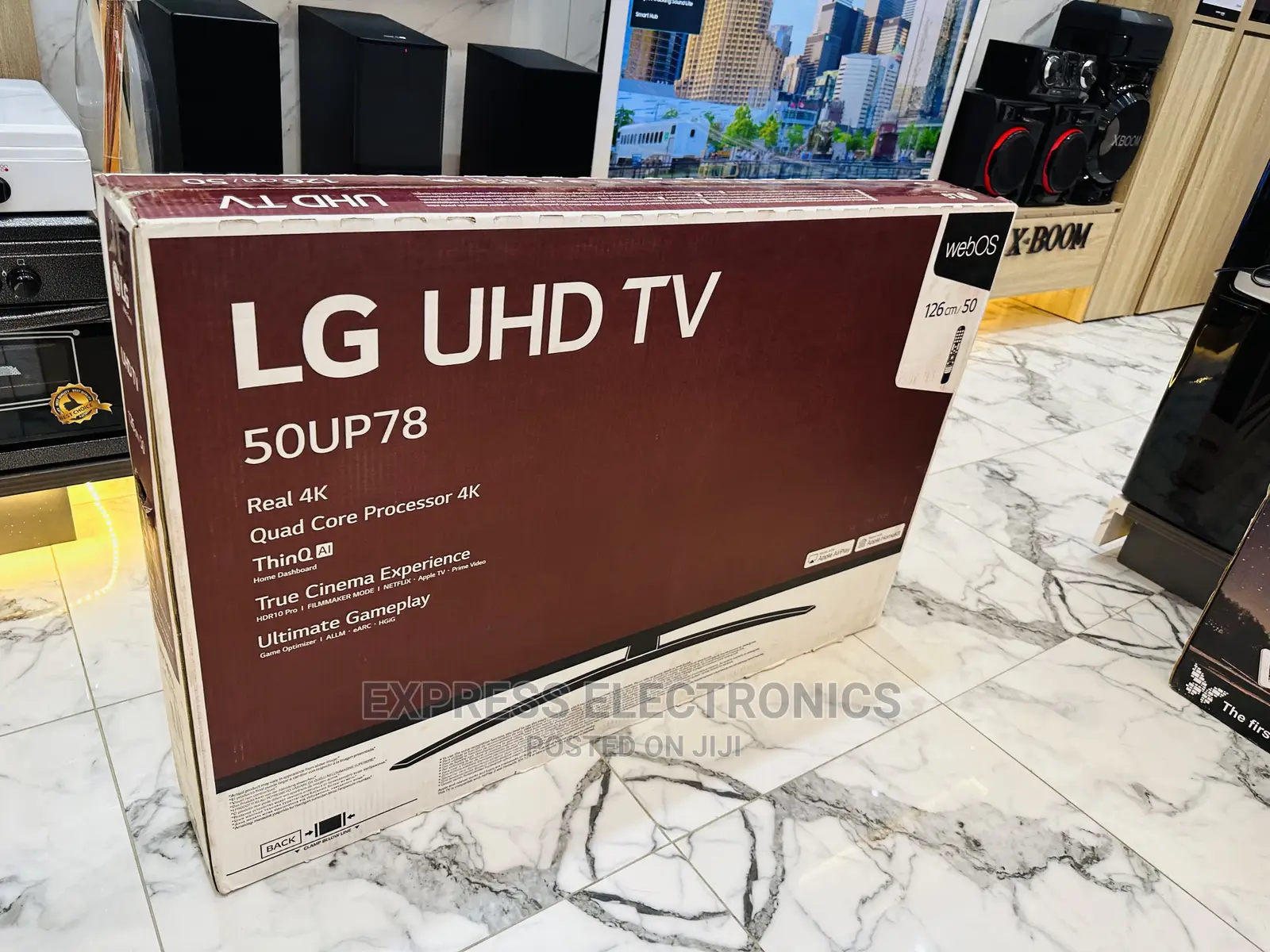 True Cinema Experience UHD Smart LG 50UP7800