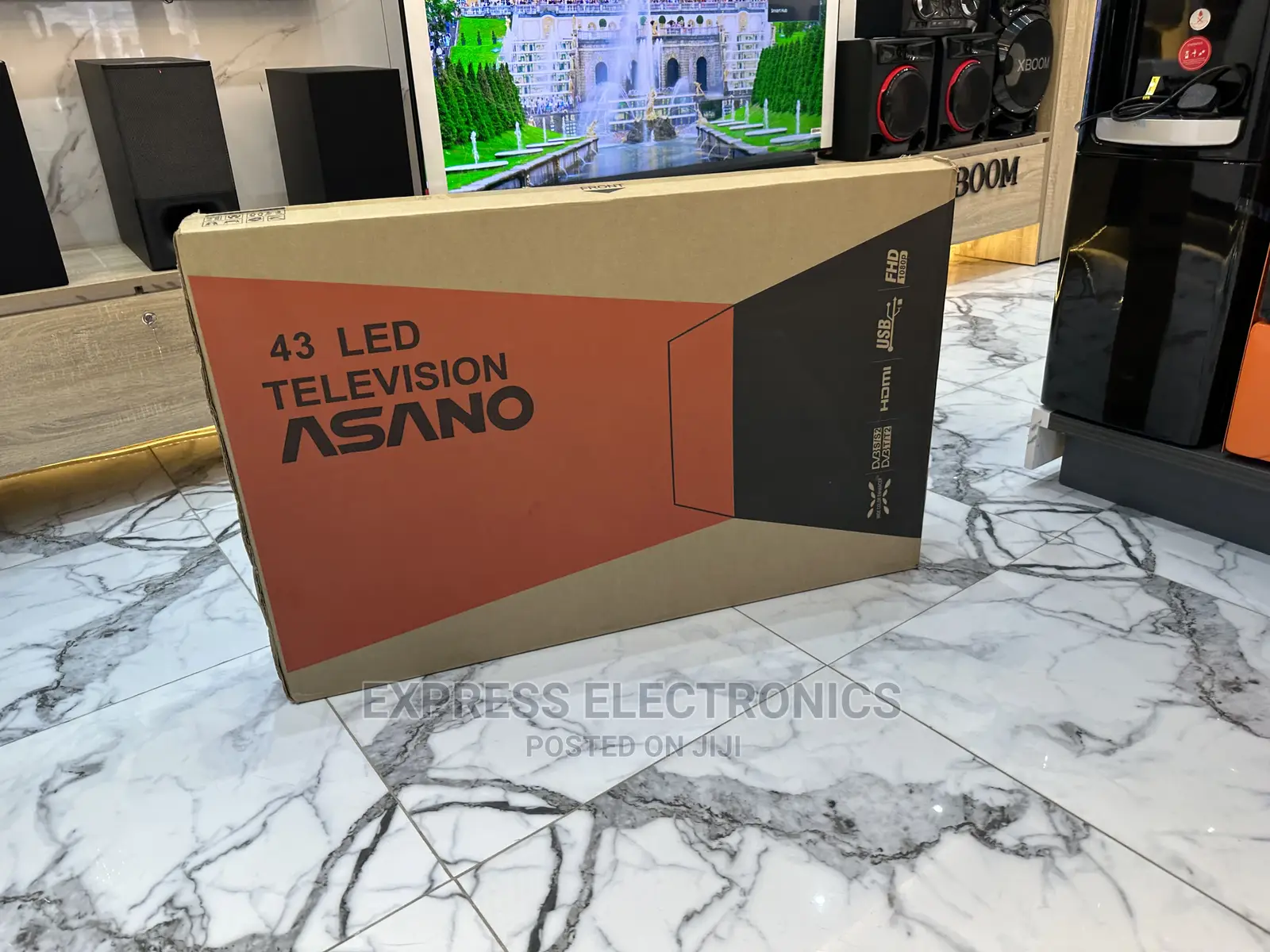 Dual LED Asano Digital Glossy Light 43” Tv
