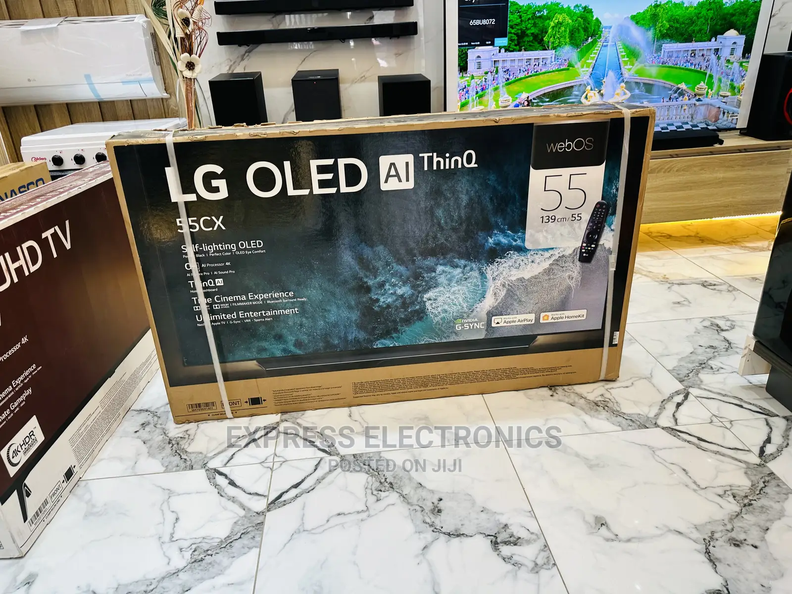 Fresh in Box OLED55CXPVA OLED LG UHD Snart Tv