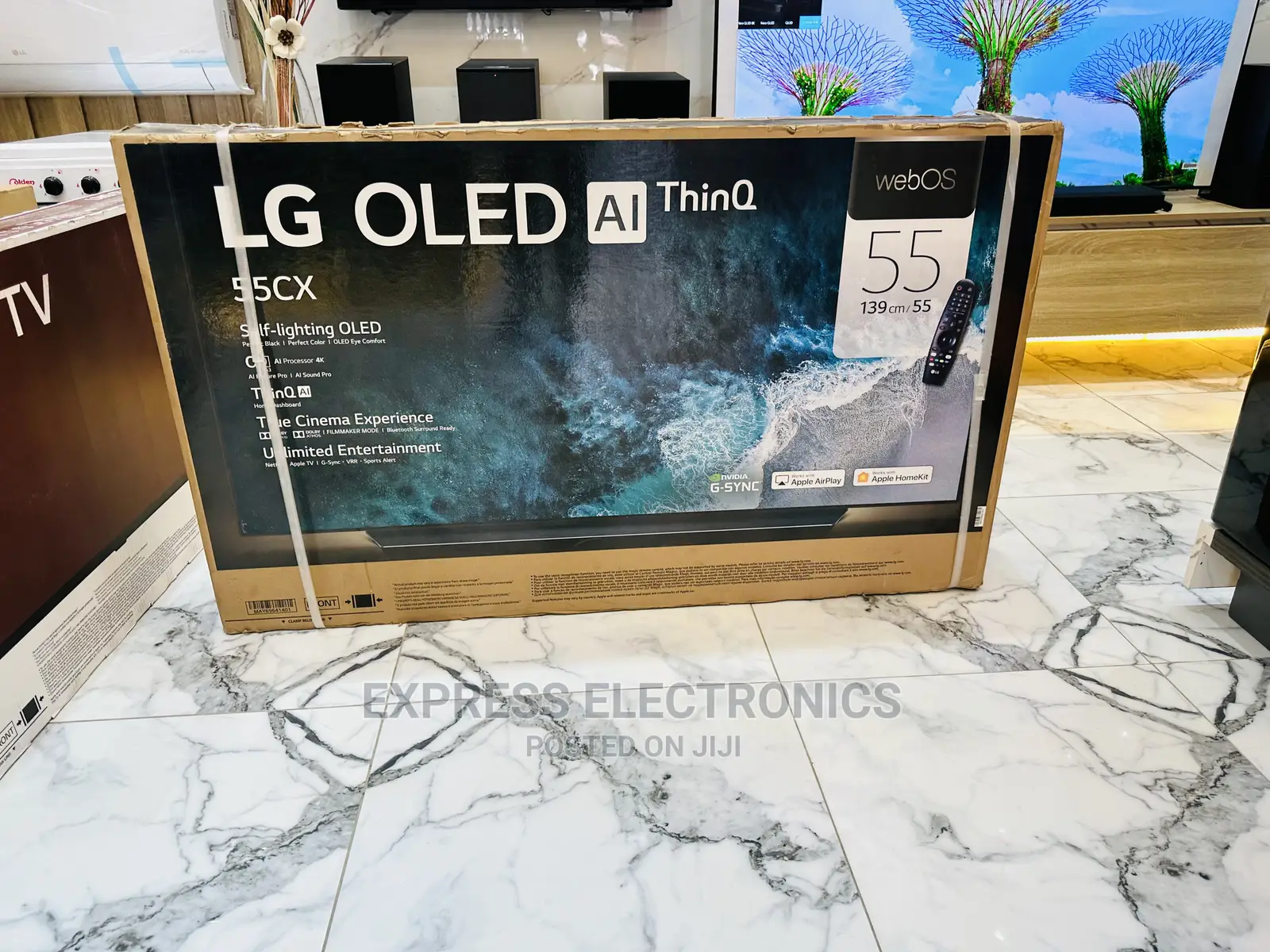 Fresh in Box OLED55CXPVA OLED LG UHD Snart Tv