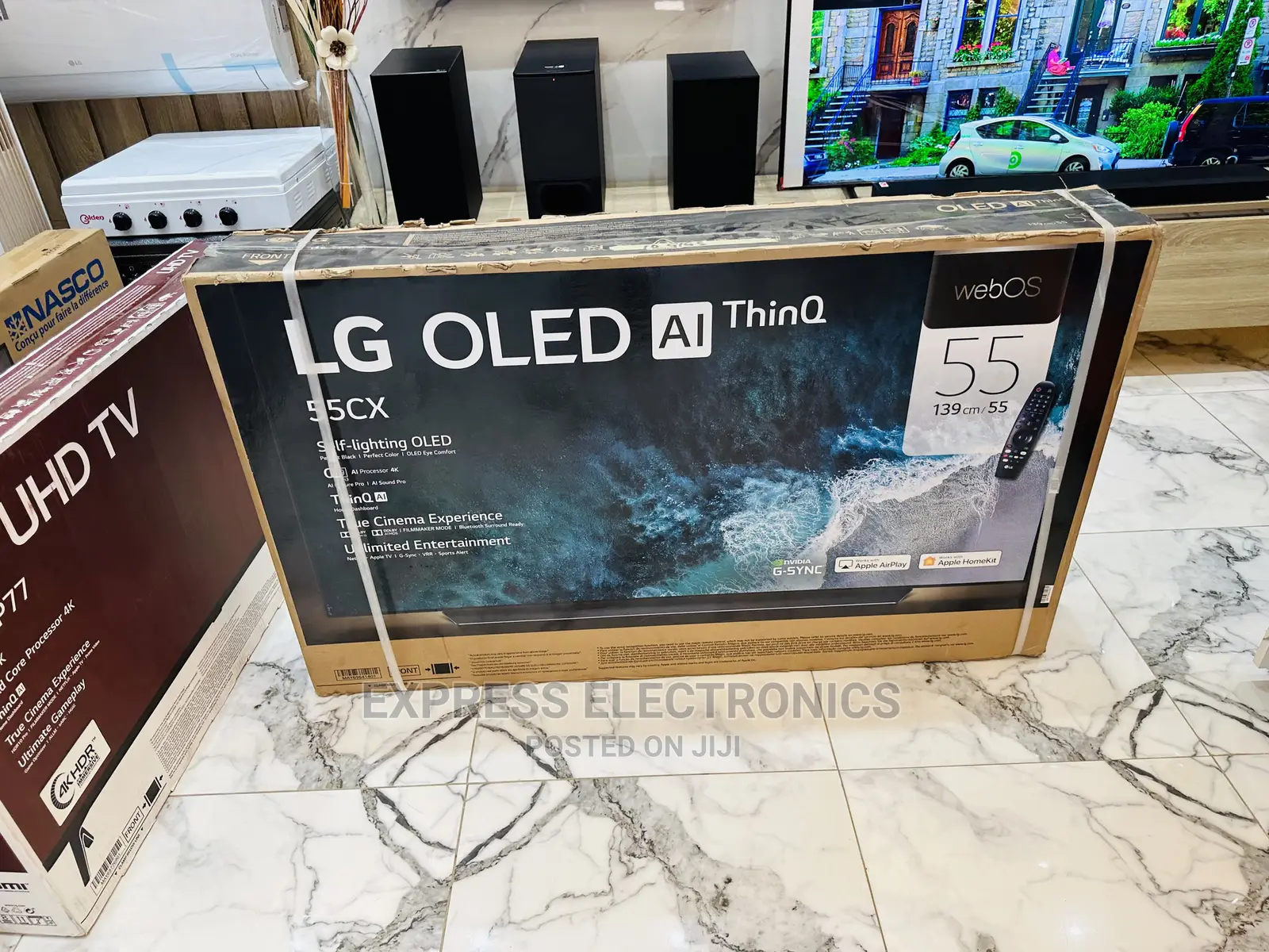 Dynamic Range Display OLED UHD Smart LG OLED55CXPVA