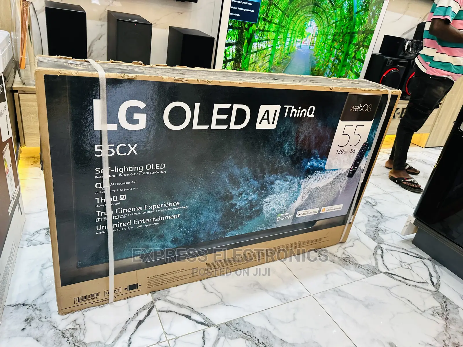 Classy Oled Dual LED Uhd Smart Oled55cxpva LG