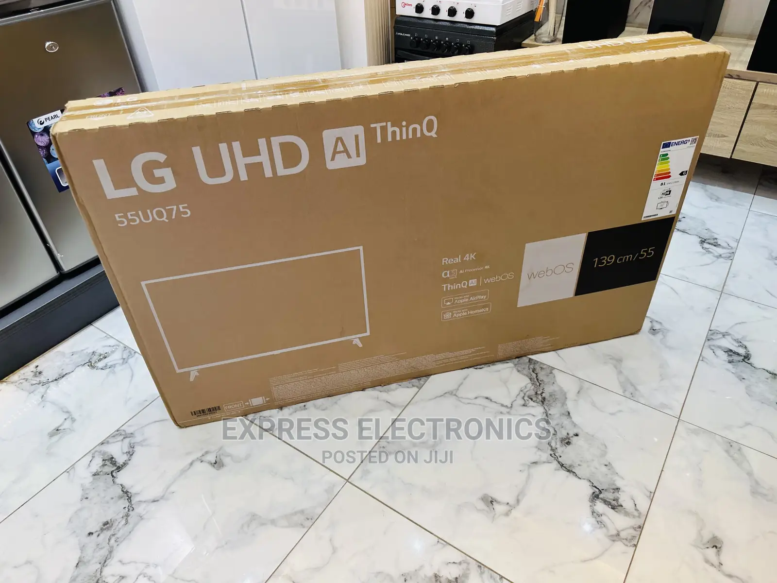 UHD Smart LG 55”Uq75 Dual LED Tv