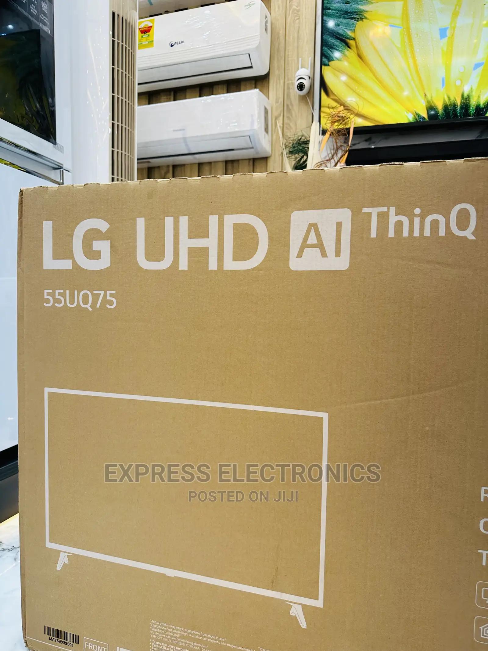 UHD Smart LG 55”Uq75 Dual LED Tv