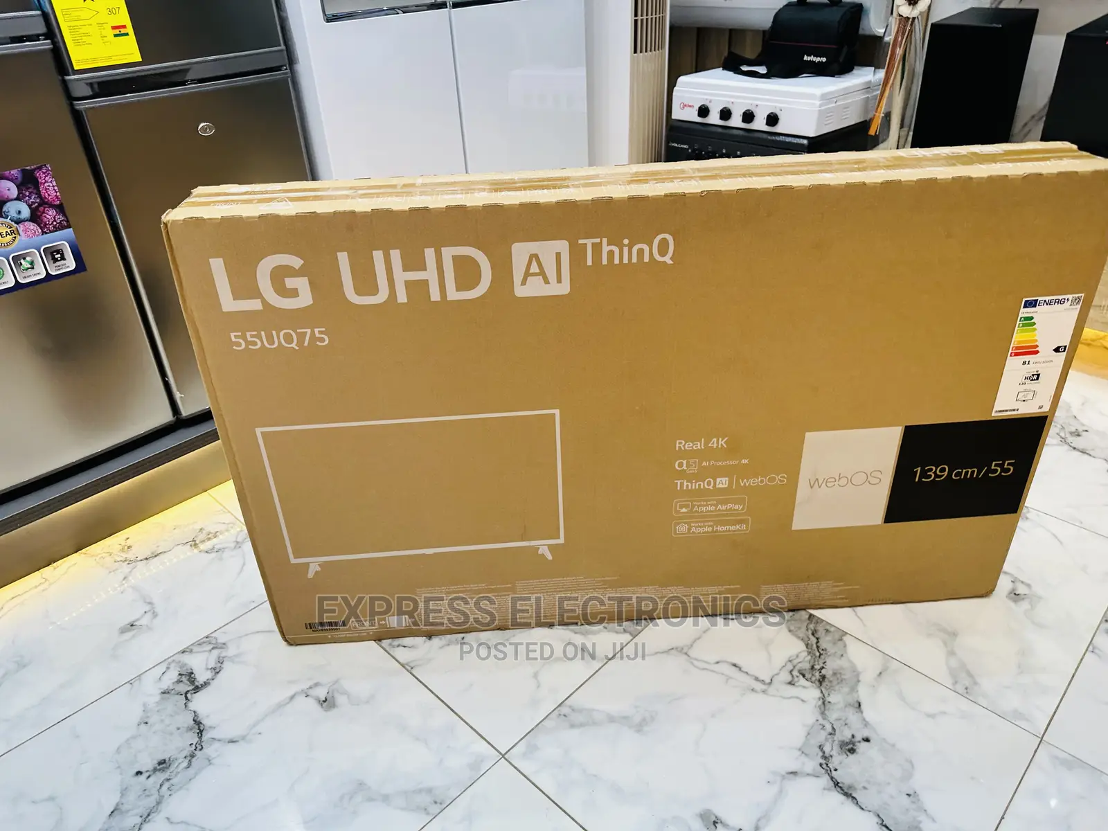 Up75 Series Smart LG 55” UHD 