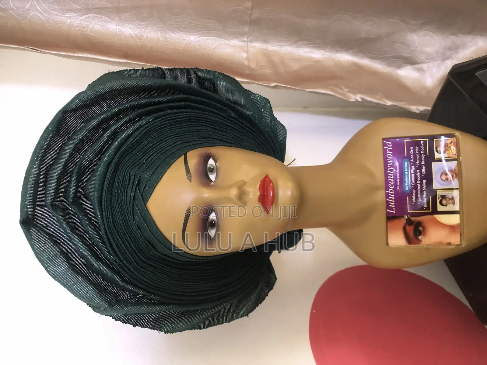 Emerald Green Autogele Head Gear