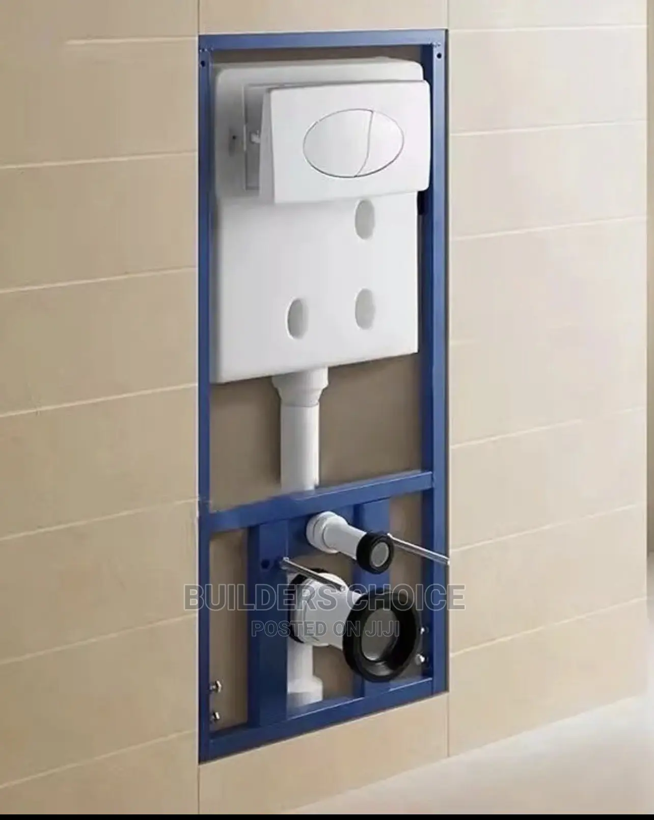Concealed Water Closet_ With Its Cistern_hanging WC