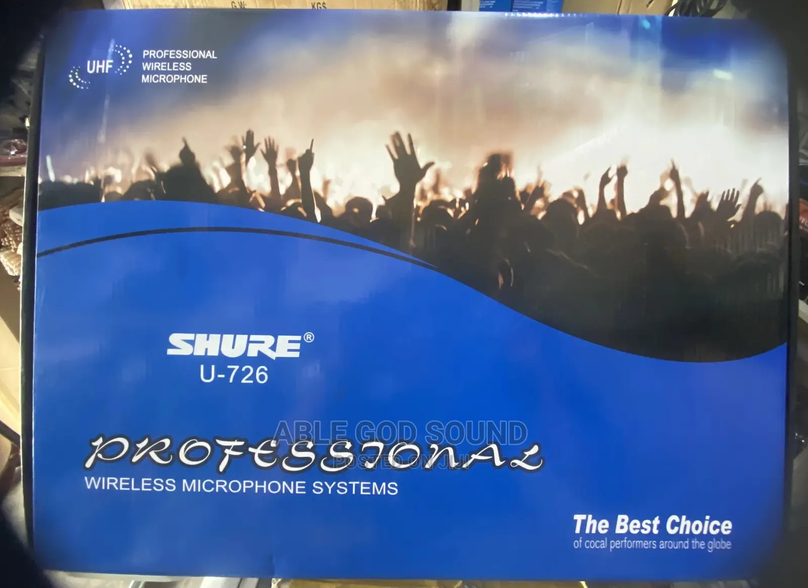 Original Wireless Microphone Shure U-726