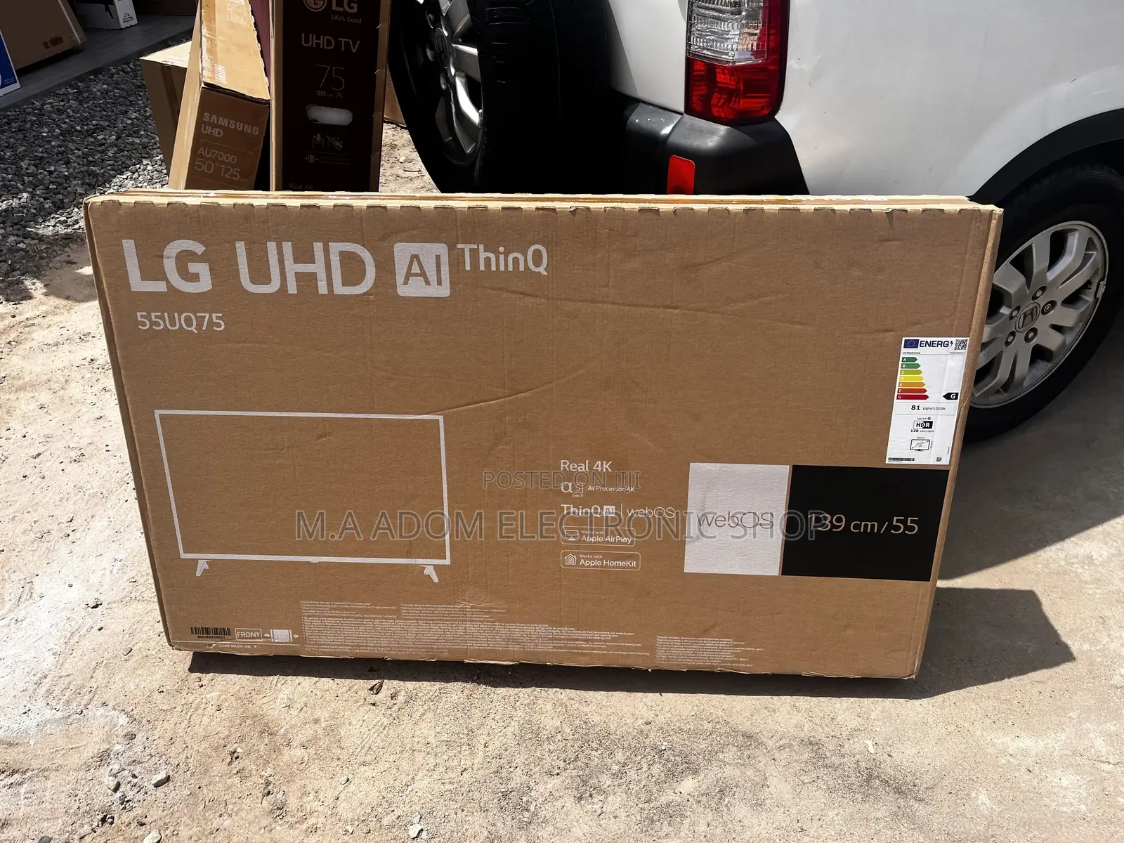 Crystal Clear 55uq7500 55” Uhd LED TV