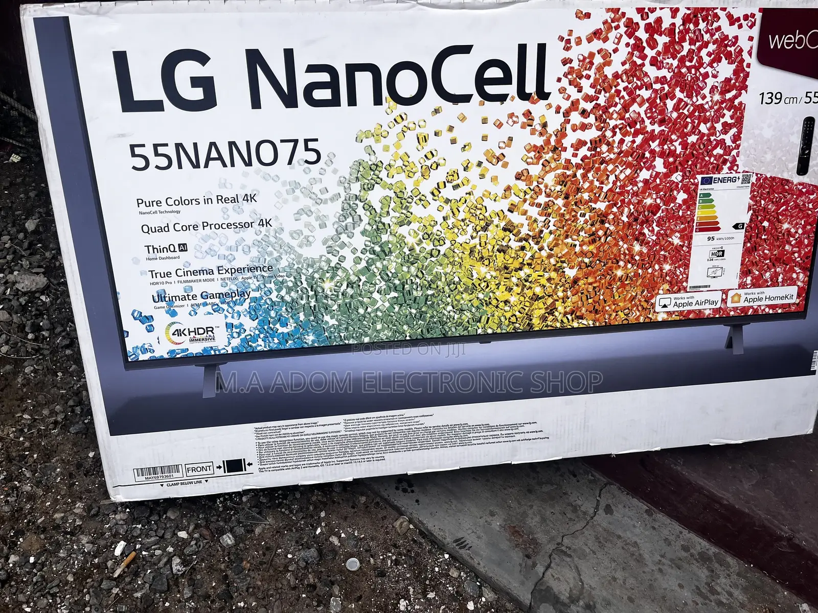 Eligible LG Nanocell NANO75 55'' Smart TV
