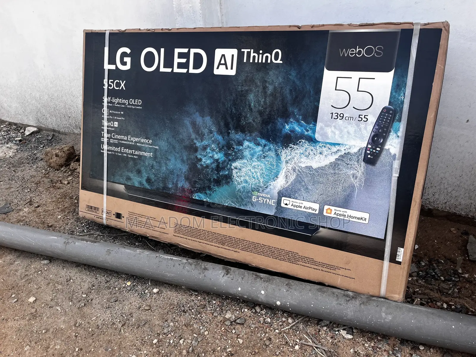 Crystal Clear LG OLED TV 55 Inch CX Series