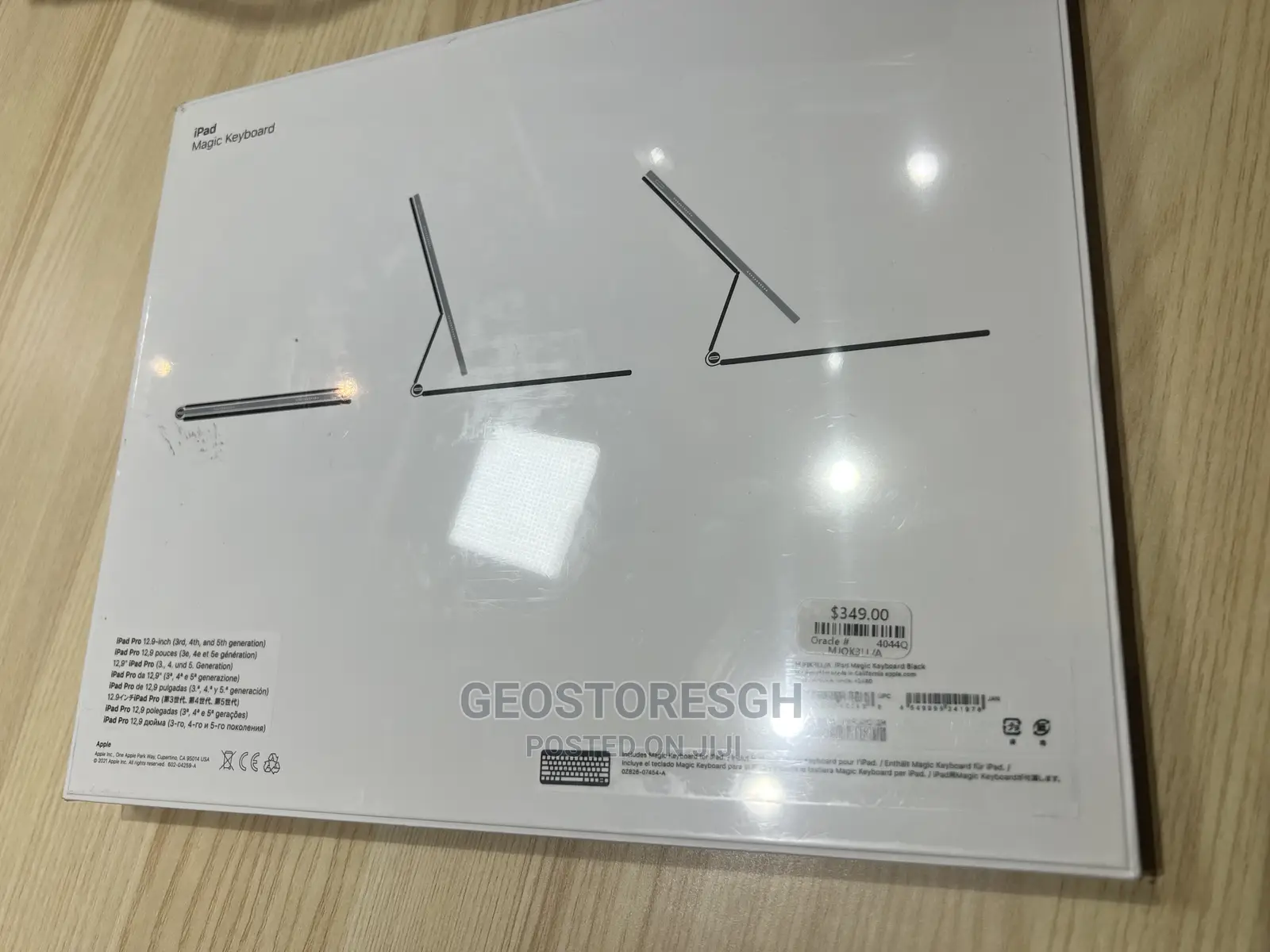 Magic Keyboard iPad Pro 12.9‐Inch (6th Gen) US English Black