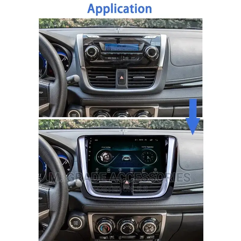 2017 2018 Yaris Vios Android Radio Carplay Android Auto