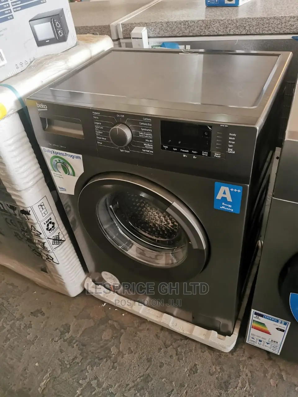 Designed Beko Washing Machine 9kg