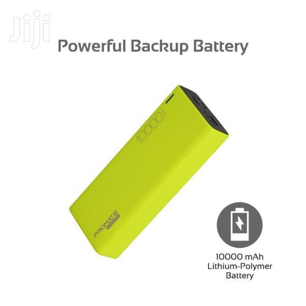 Promate Energi-10c Ultra-Slim 10000mah External Battery Pack-Green