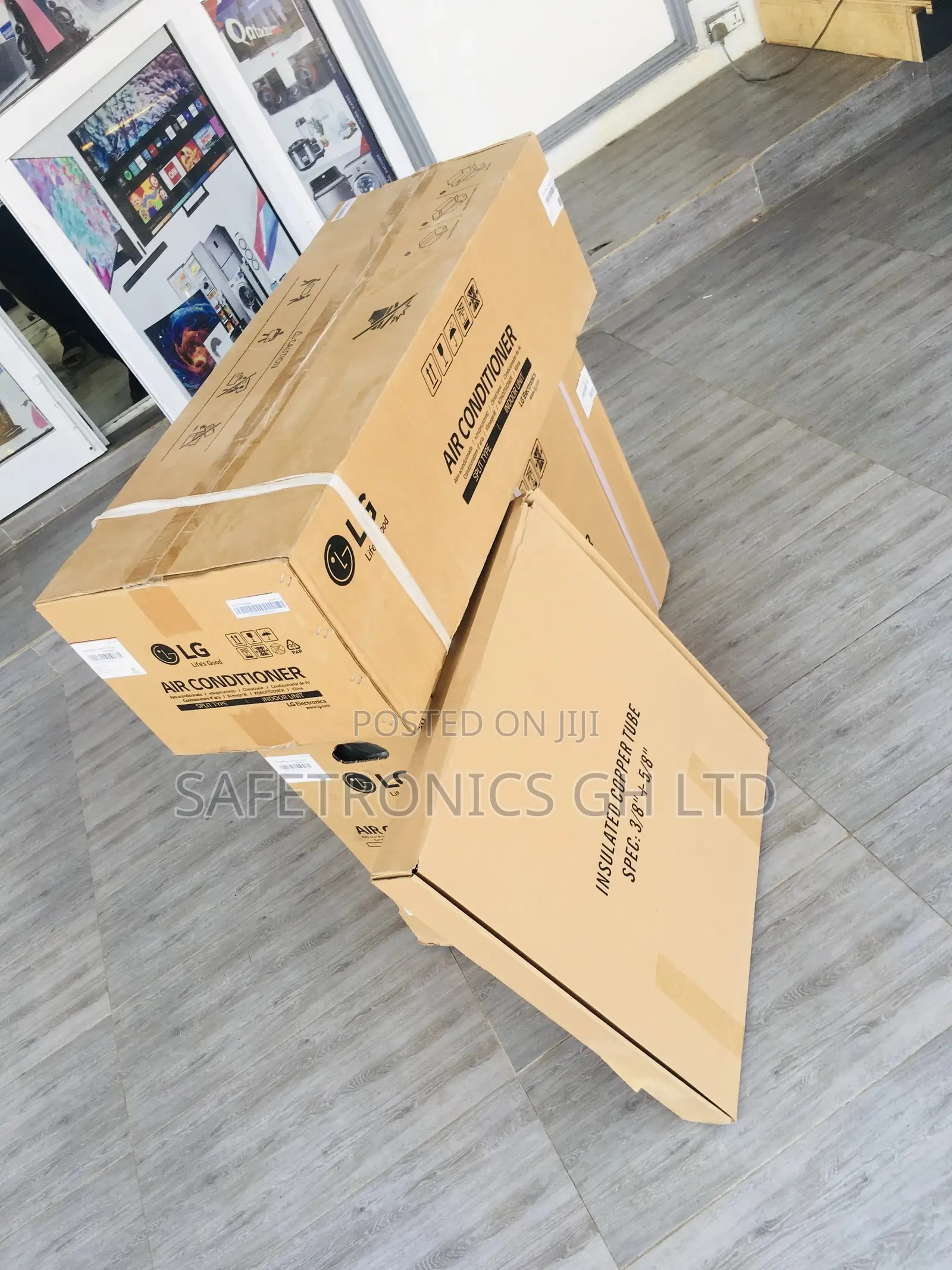 LG 1.5hp Non Inverter R410 Fast Cooling and Energy Saving Ai