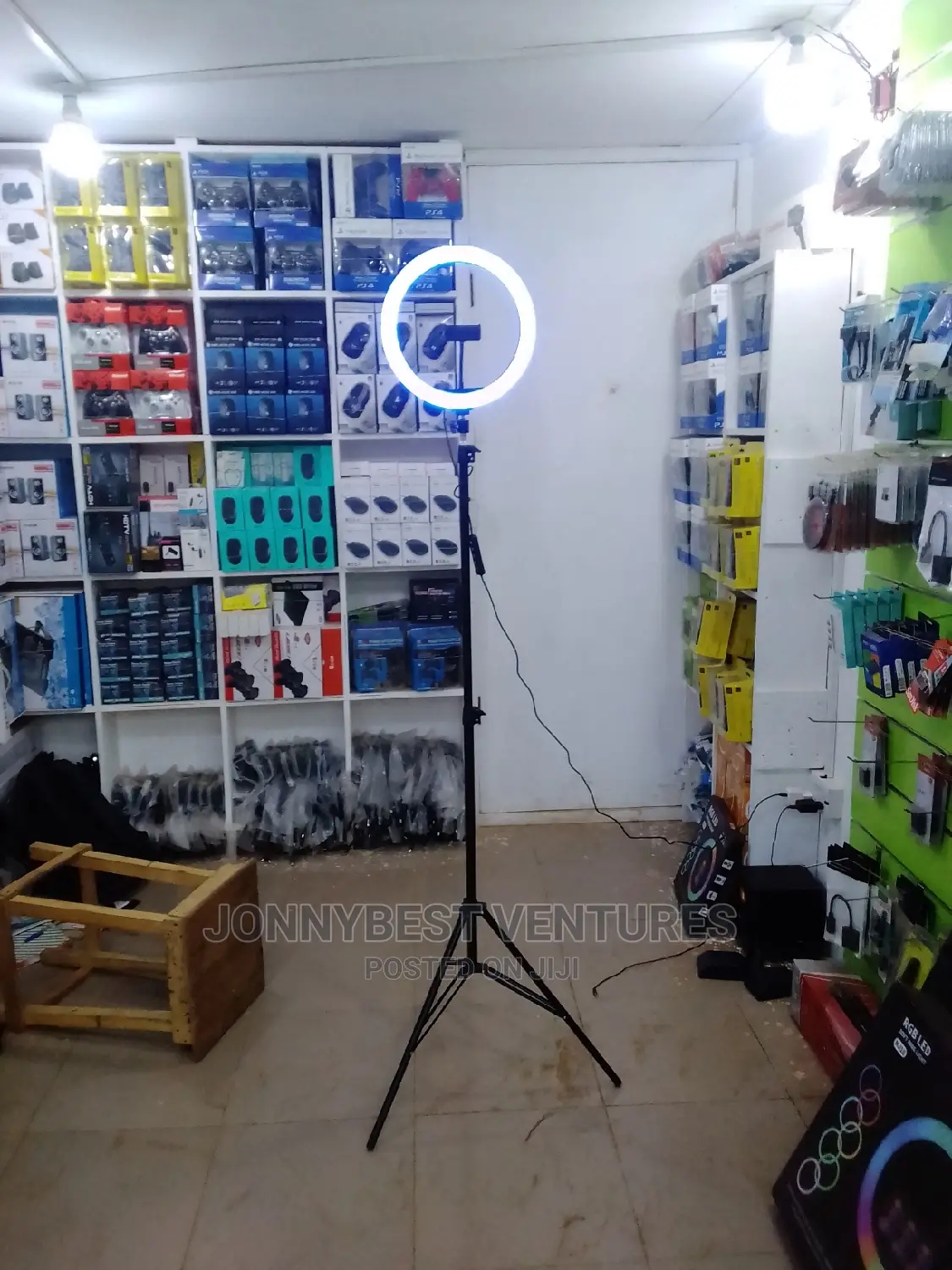 12" Multicolour Ring Light With Stand