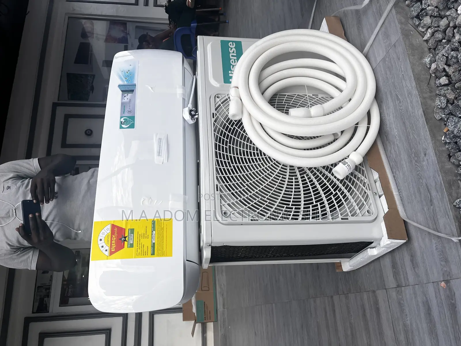 Hisense 1.5 Hp Split AC With R410gas