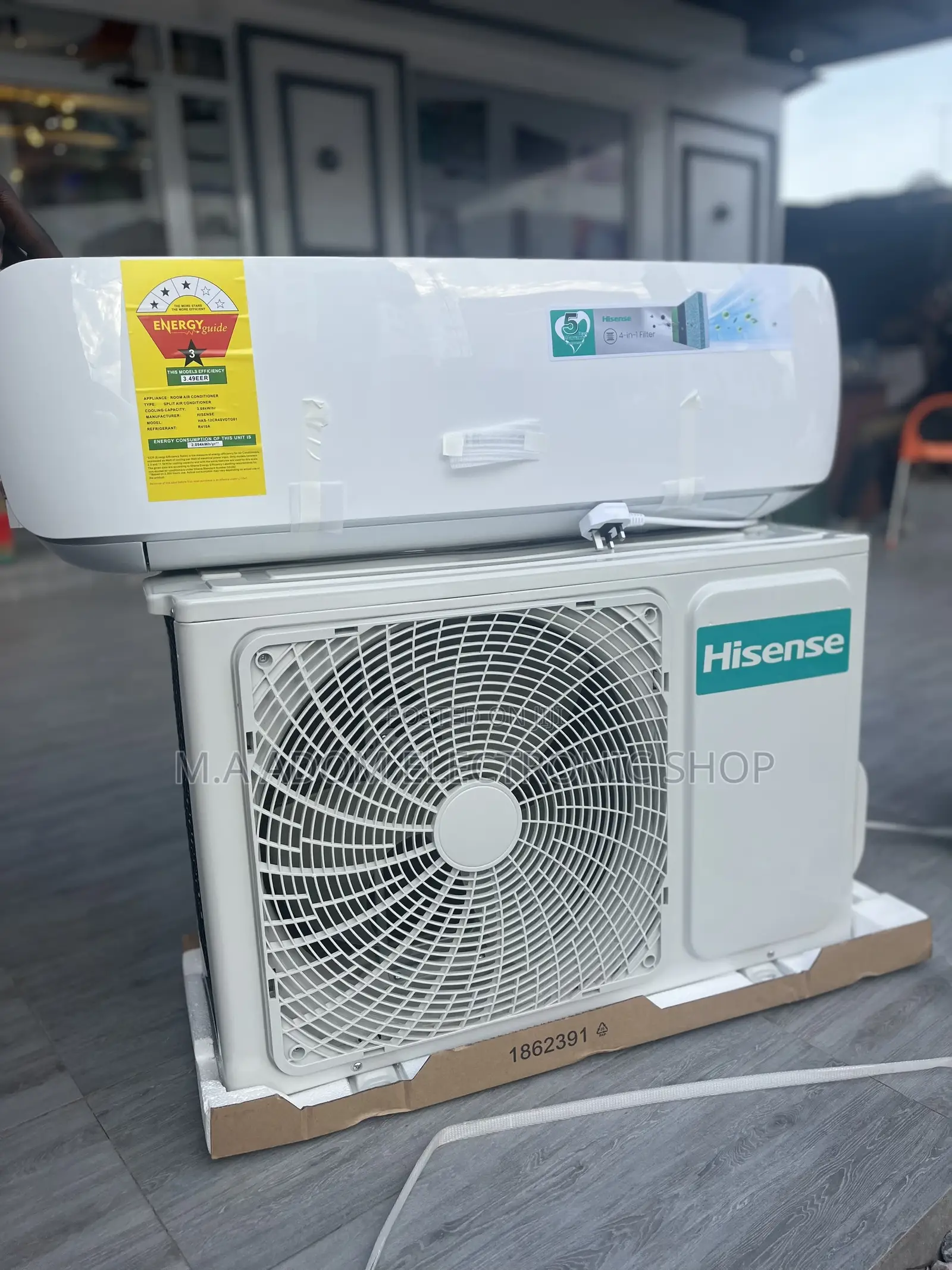 New Hisense 1/5 Ac