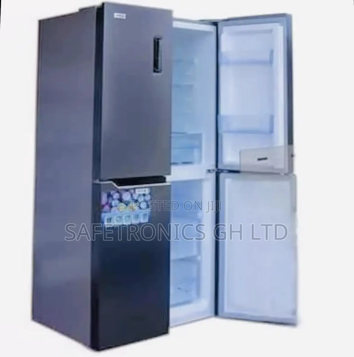 Pearl 337ltr Side by Side Fridge 4stars PF-550BSS