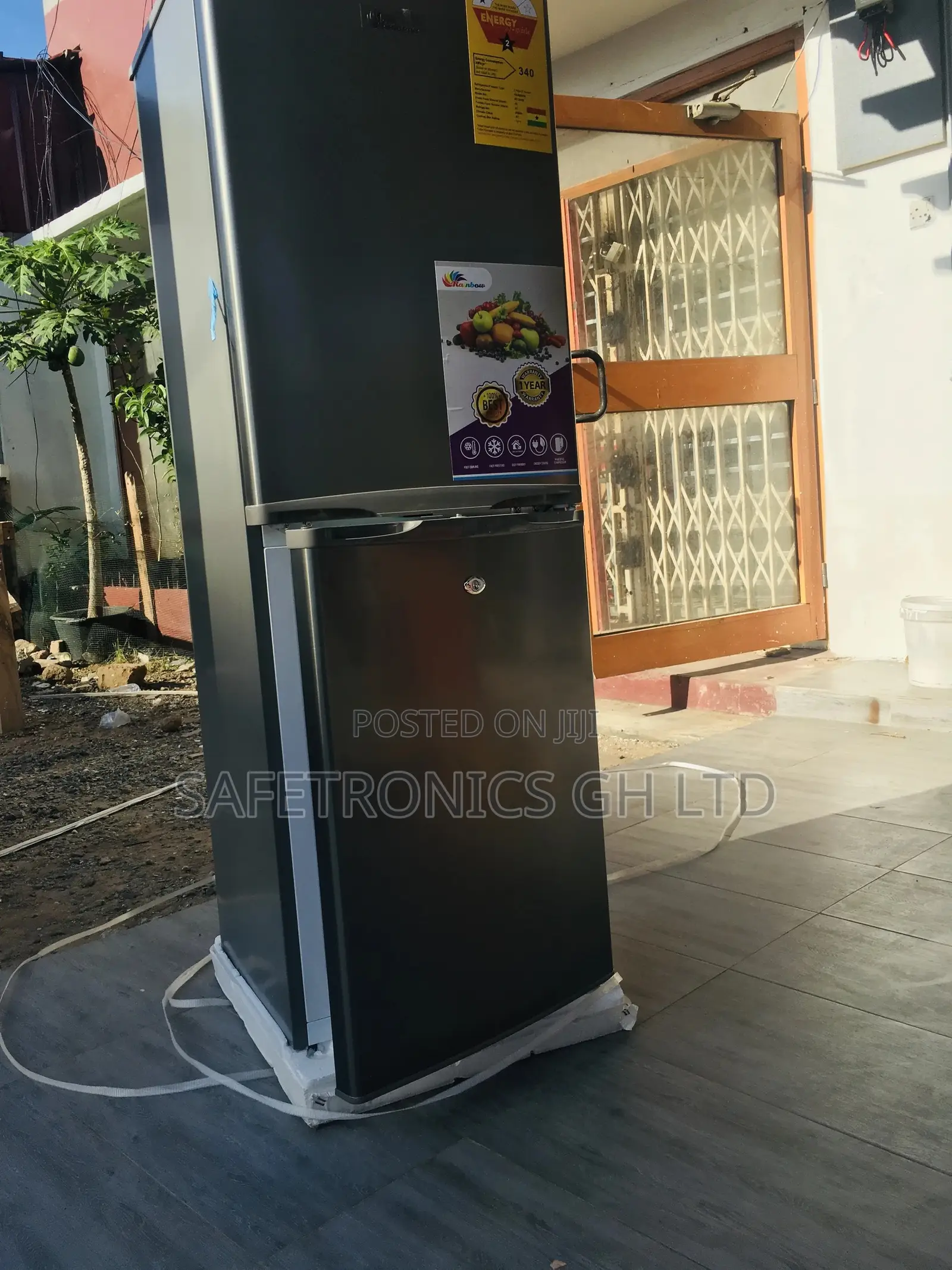 RF-271IX (166 Liters) Rainbow Top Freezer Fridge