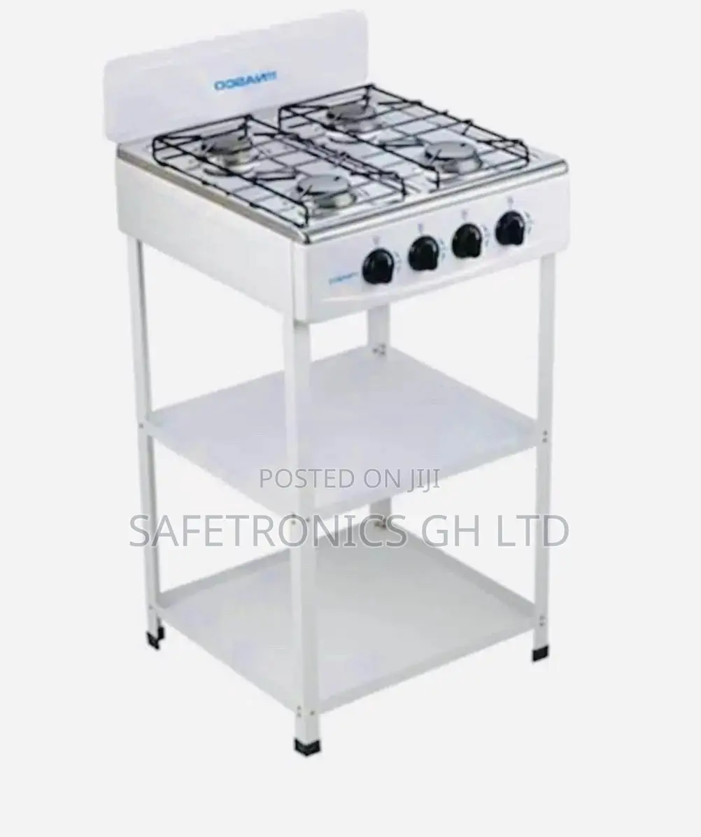Nasco 4burner Gas Stove With Stand NASGS-K4BSS-S