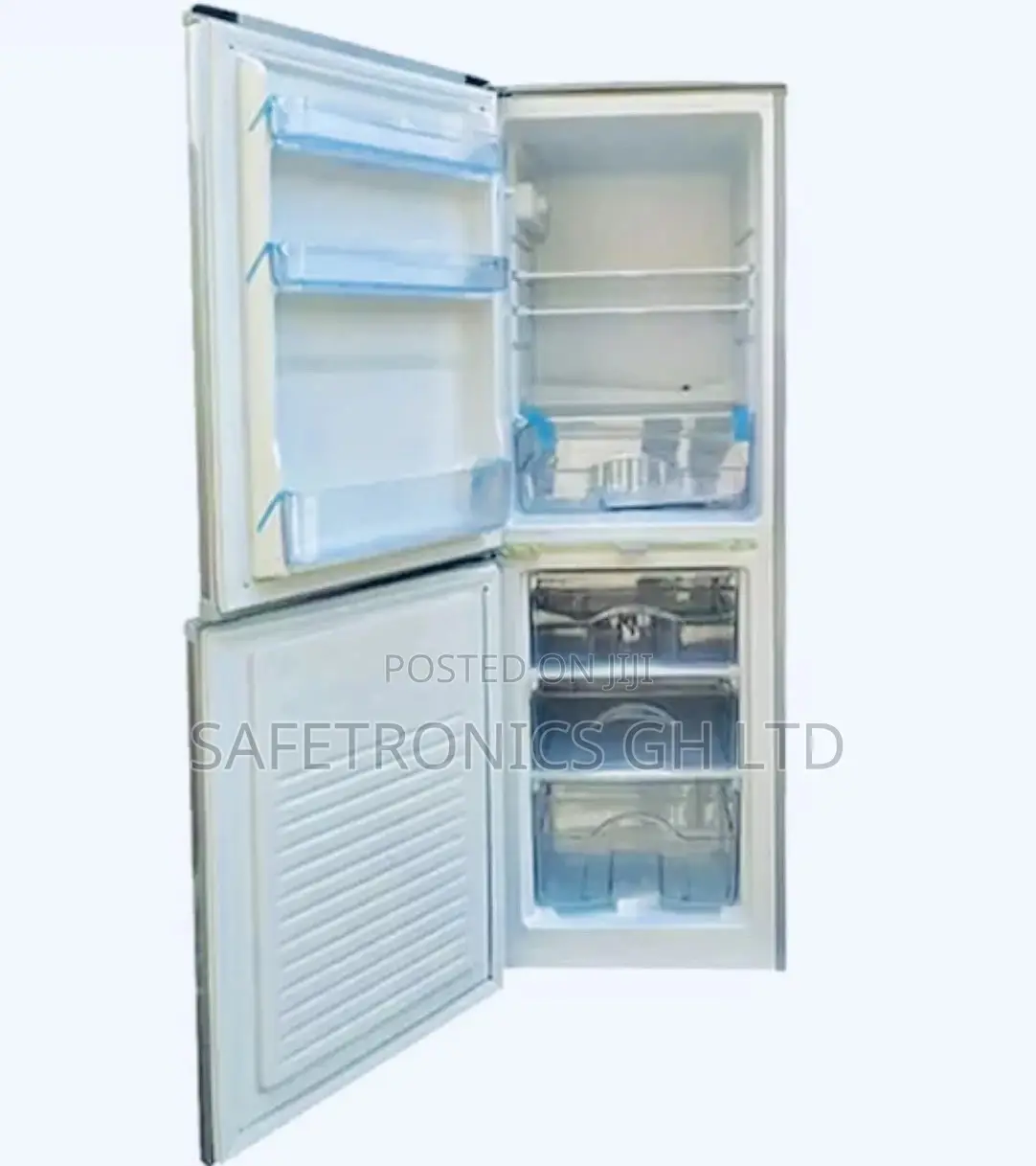 Pearl 140liters Double Door Bottom Freezer Fridge PF-200B
