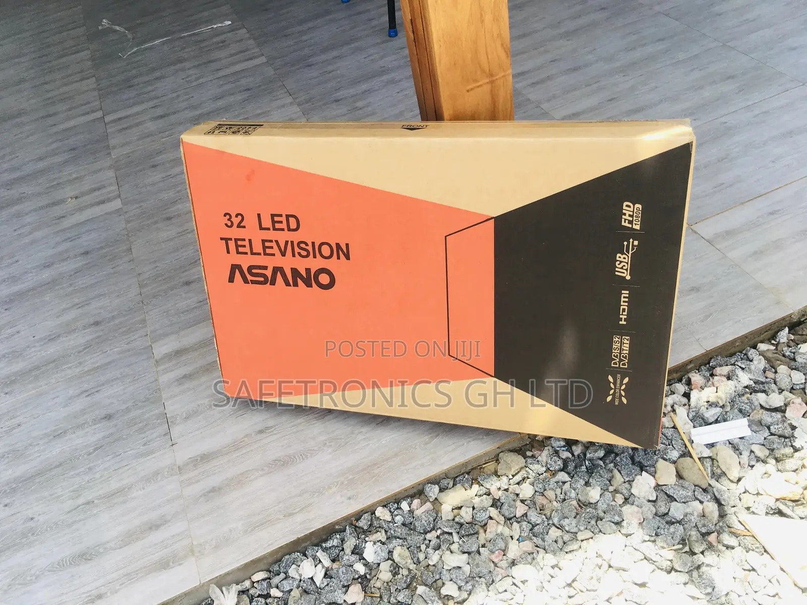 Asano Android Smart LED TV – 32 Black