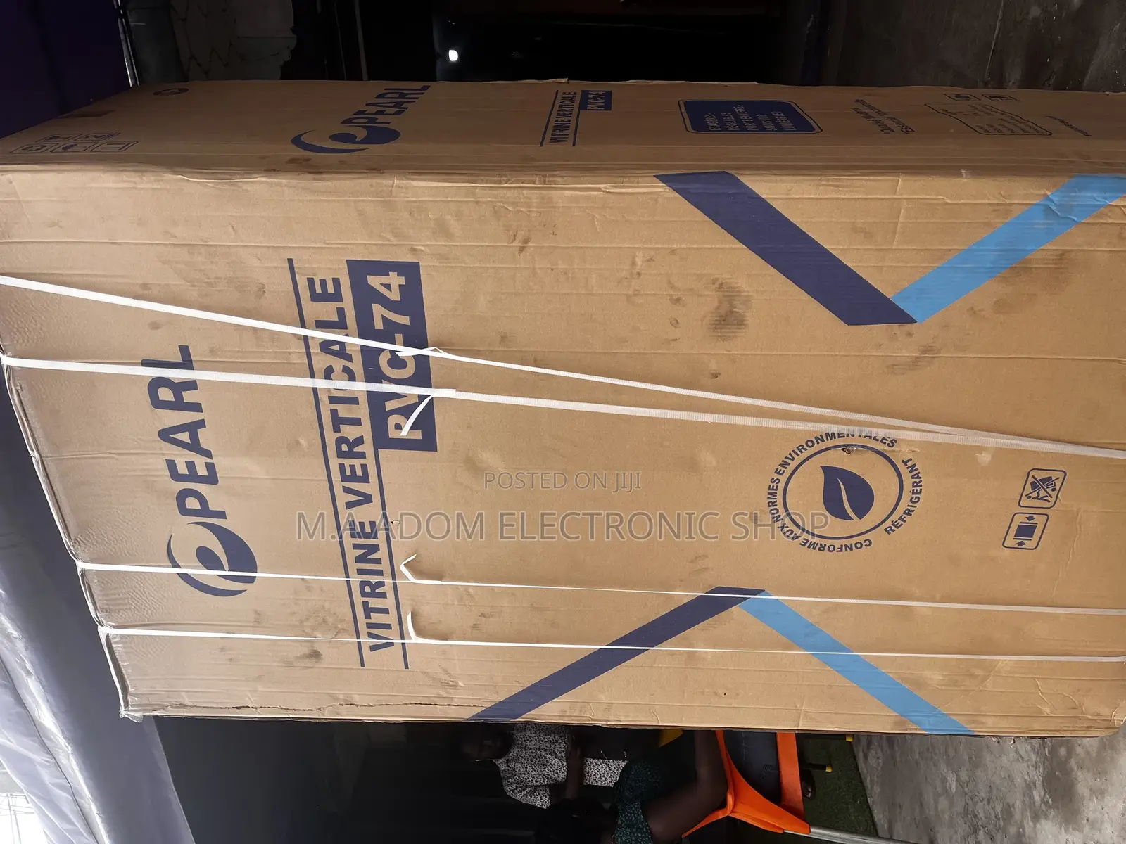 Neat Pearl PVC-74 Display Double Door Fridge