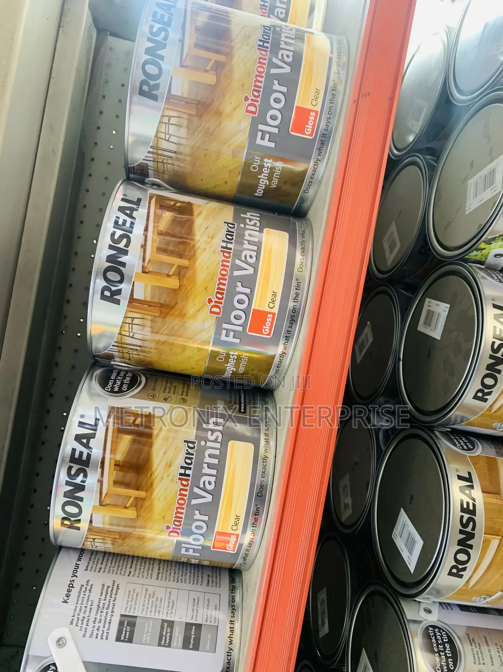 Floor Varnish,Dh(Ronseal)2.5l