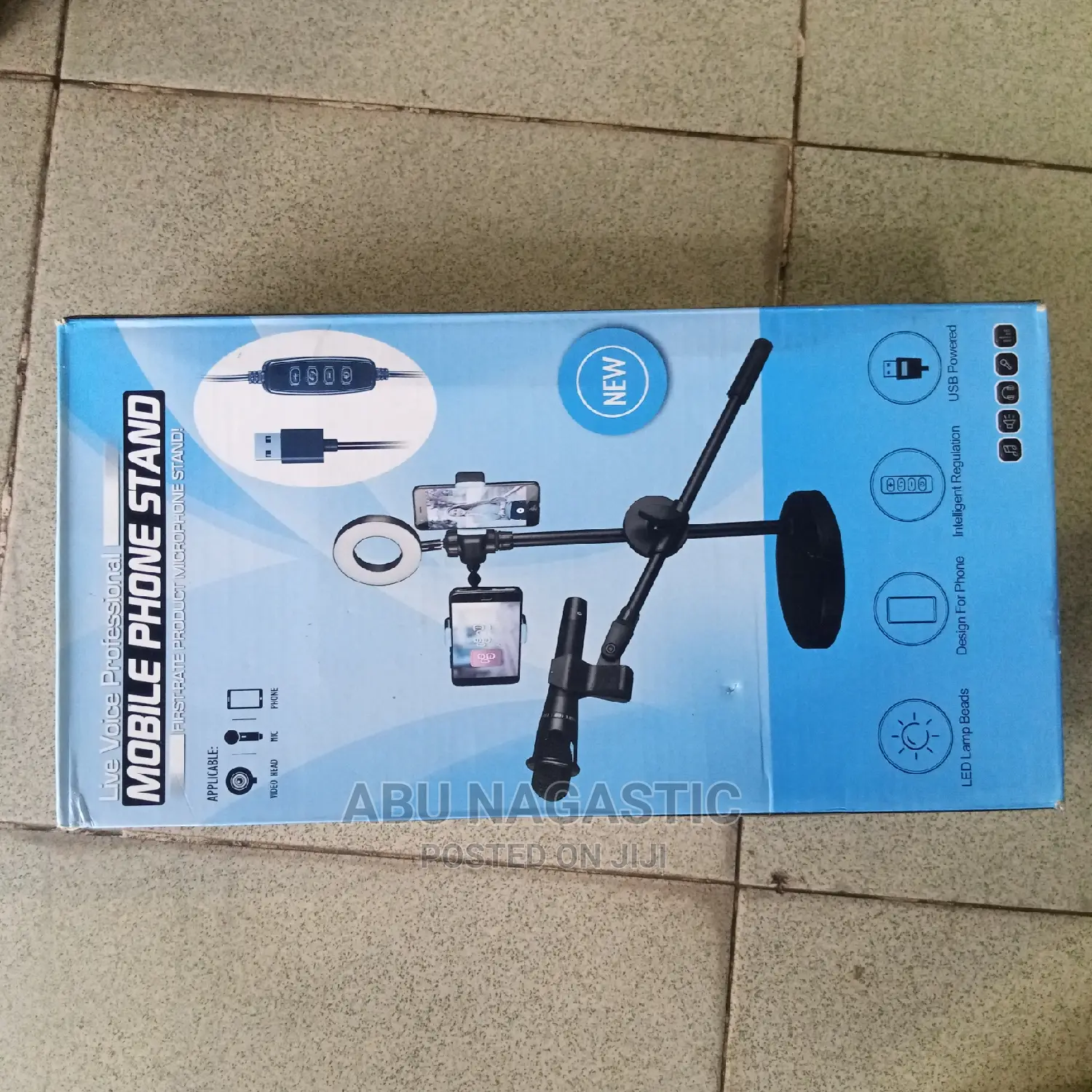 Mobile Phones and Microphone Stand