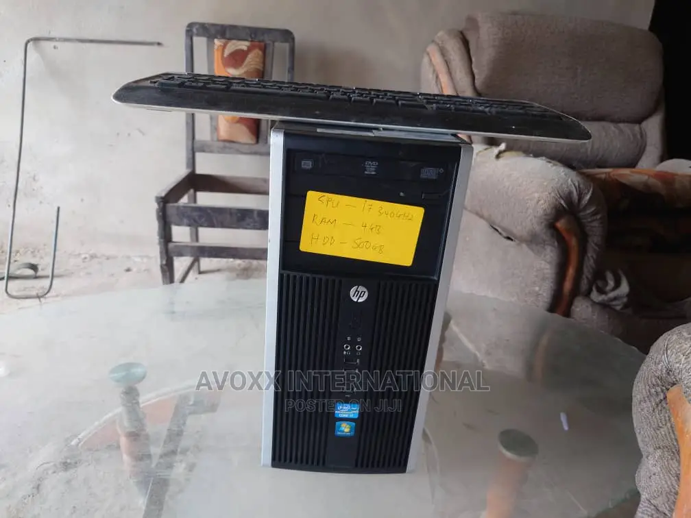 Desktop Computer HP 4GB Intel Core I7 HDD 500GB