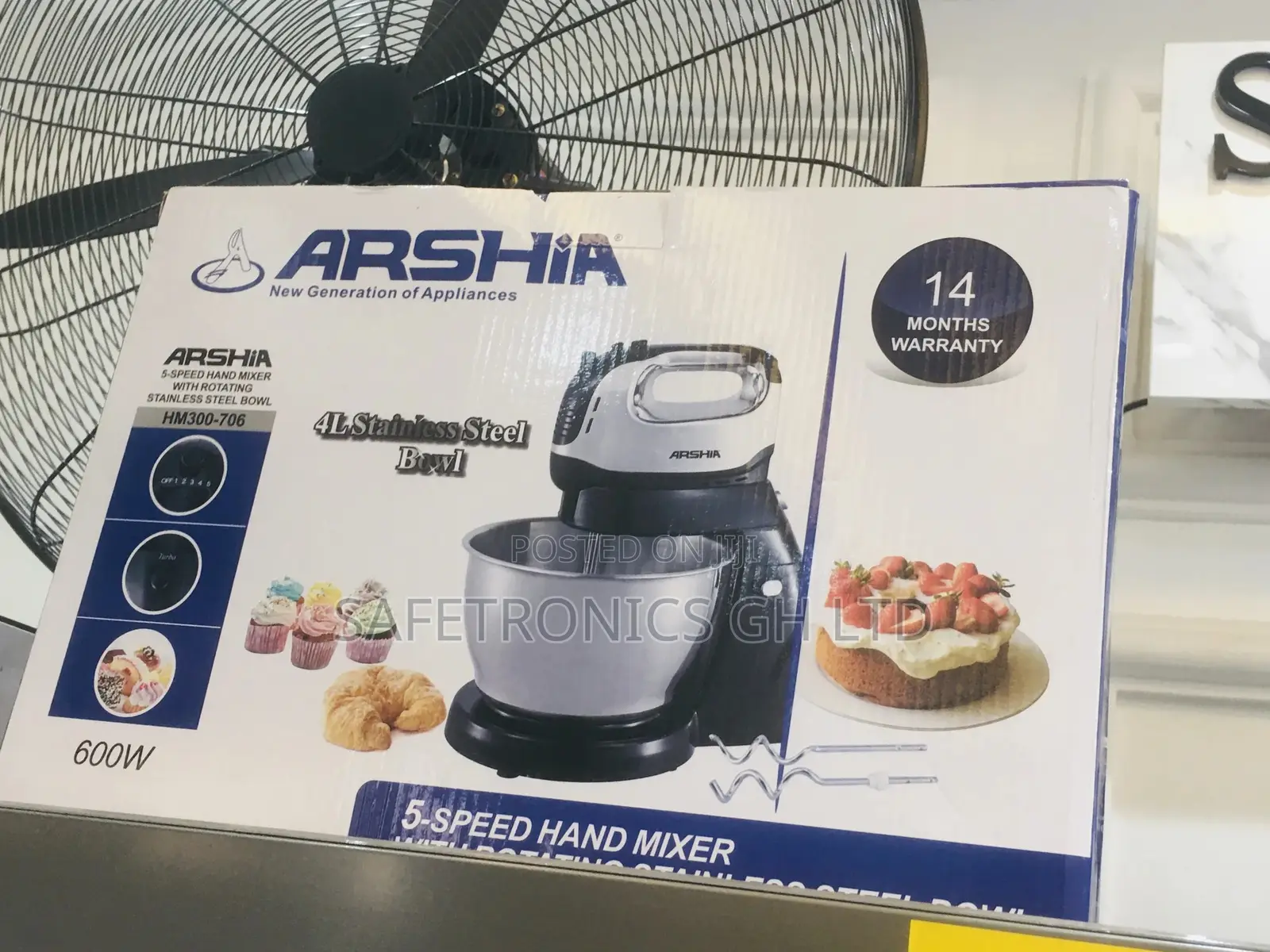Kitchen Machine KM-1000 Ashia Cake Mixer