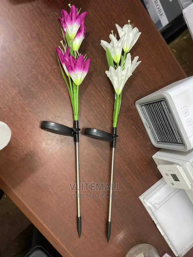 Solar Garden Flower Lights