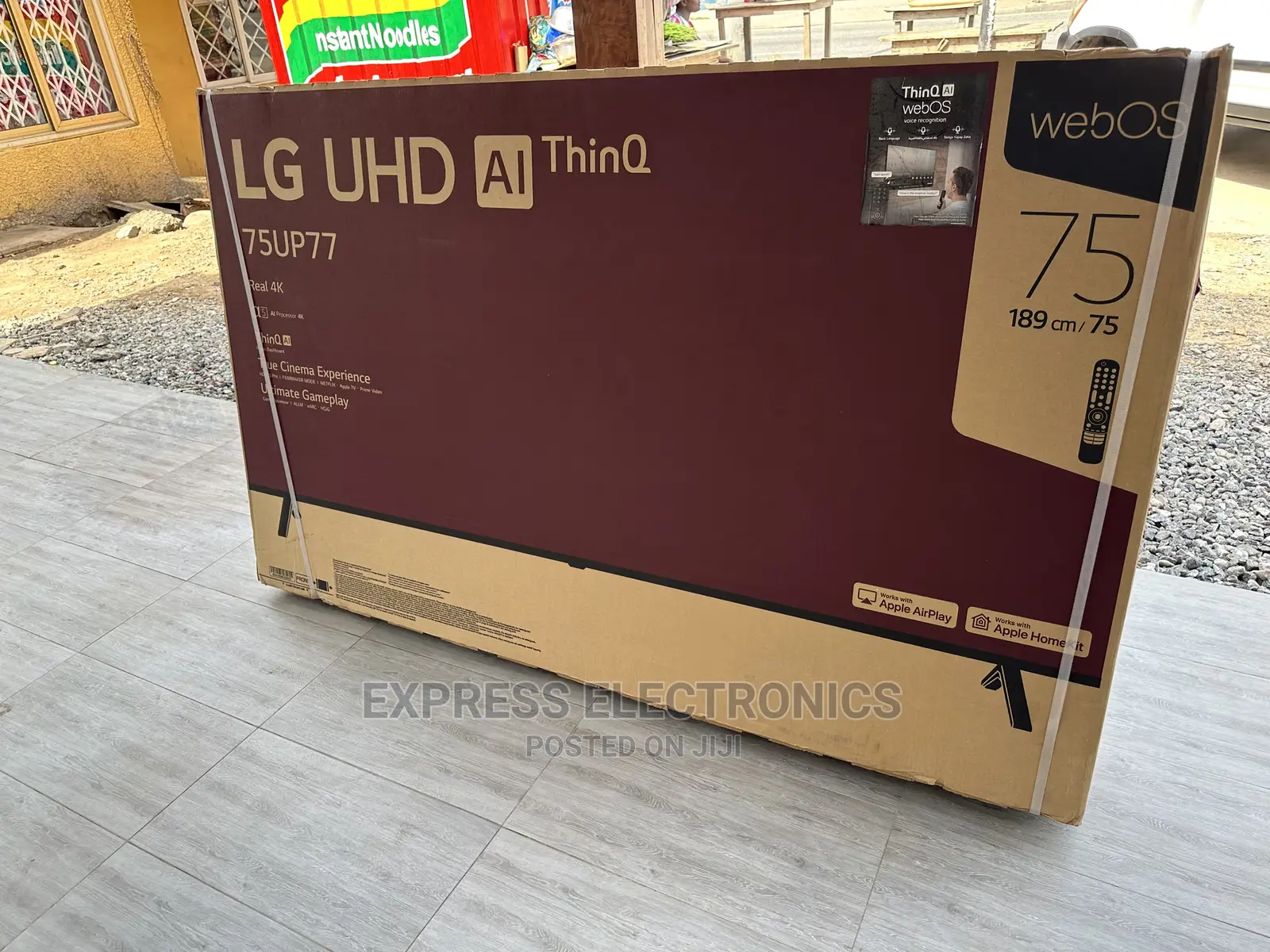 Lg75up7750 UHD Tv LG Clear Display