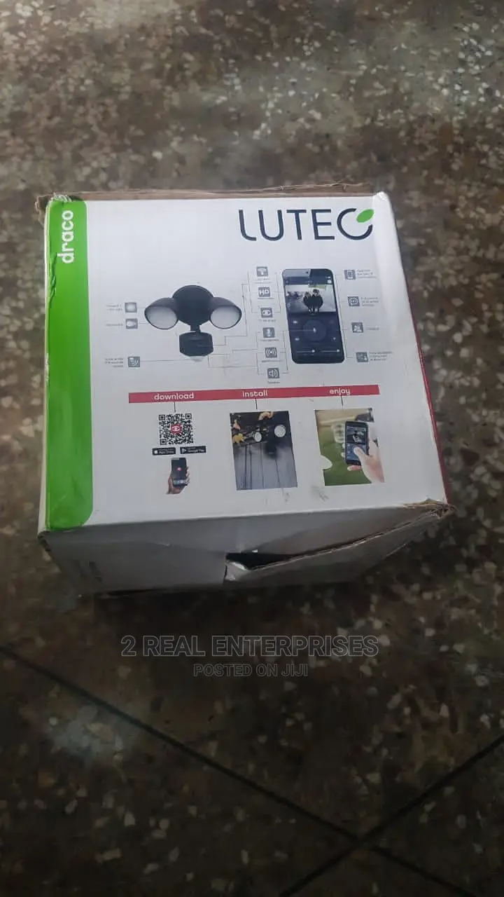 Lutec Draco LED Security Lights Motion Sensor Light Outdoor