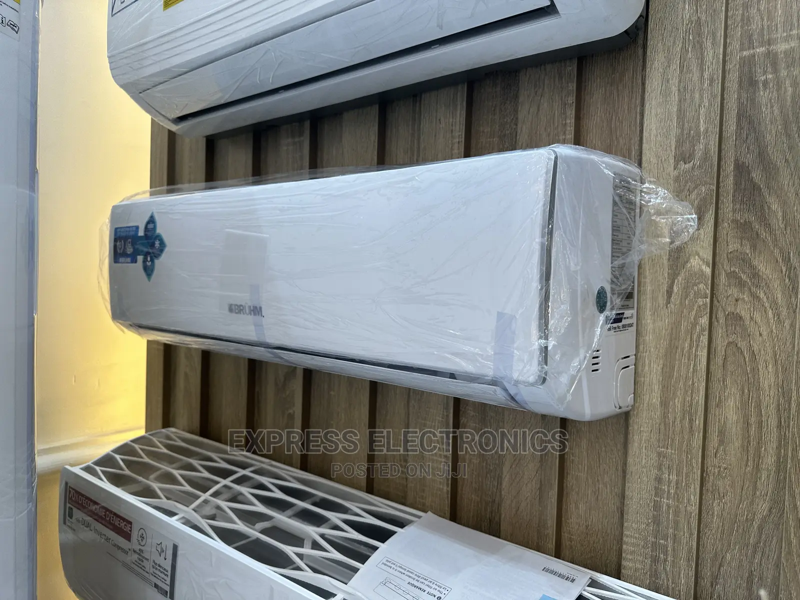 High Density Filter Split Bruhm 1.5hp R410 Gas Ac