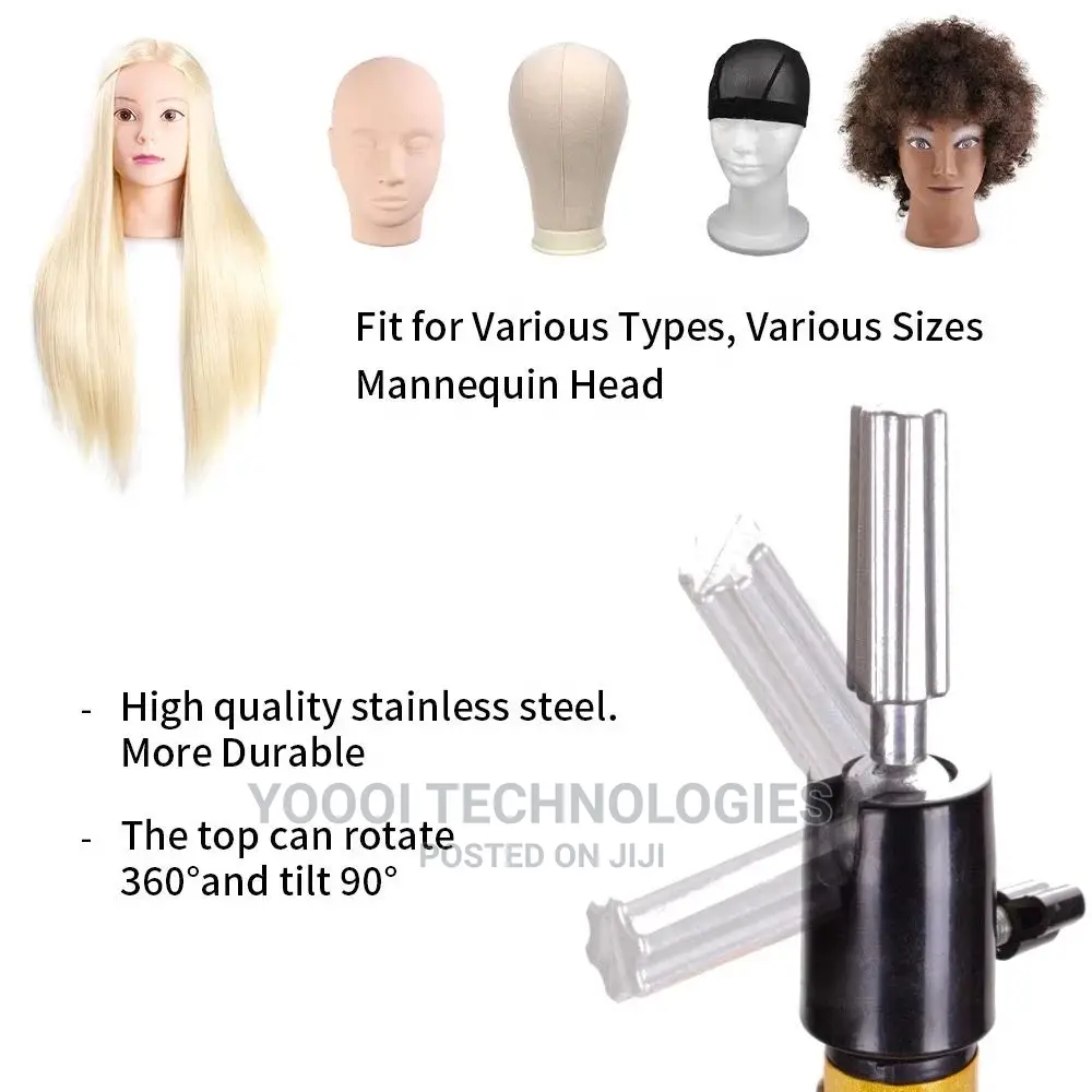 24”Mannequin Training Head With Tripod Stand and Tray