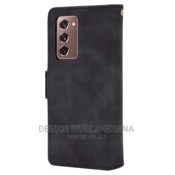Cess Leather Flip Case for Samsung Z Fold 2